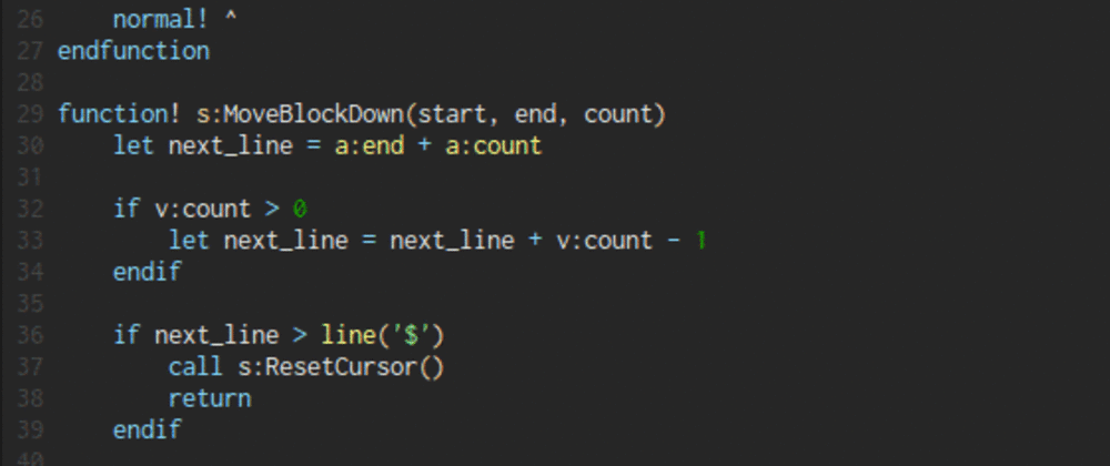 How I use vim to Edit Code Faster